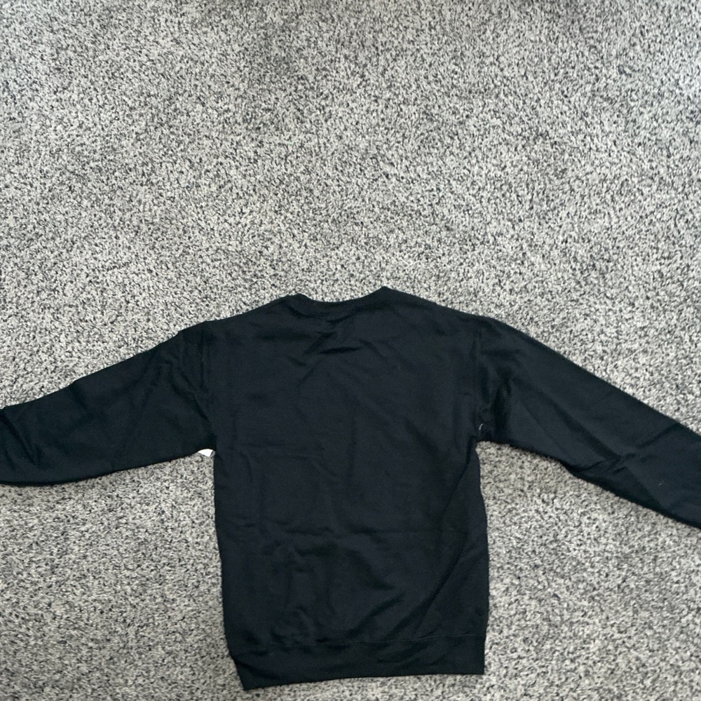 Custom Designed Whistle Black Sweatshirt- New With Tags - Picture 3 of 3
